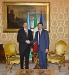 Президент Азербайджана провел встречу с премьер-министром Италии (ФОТО)