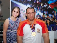 Медалисты Евроигр: "Спасибо за эту встречу..." (ФОТО)