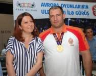 Медалисты Евроигр: "Спасибо за эту встречу..." (ФОТО)