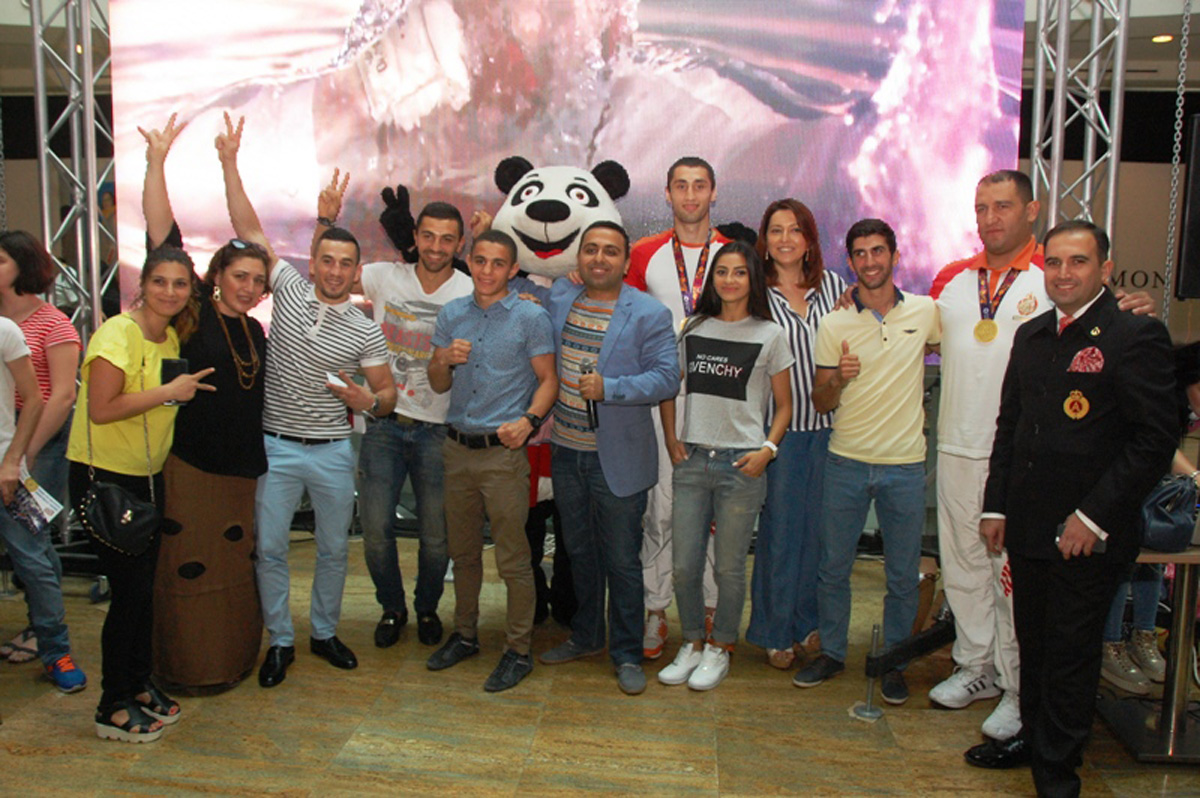 Медалисты Евроигр: "Спасибо за эту встречу..." (ФОТО)