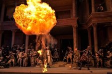 Азербайджанский певец на коне покорил "Страсти Христовы" в Германии (ФОТО)