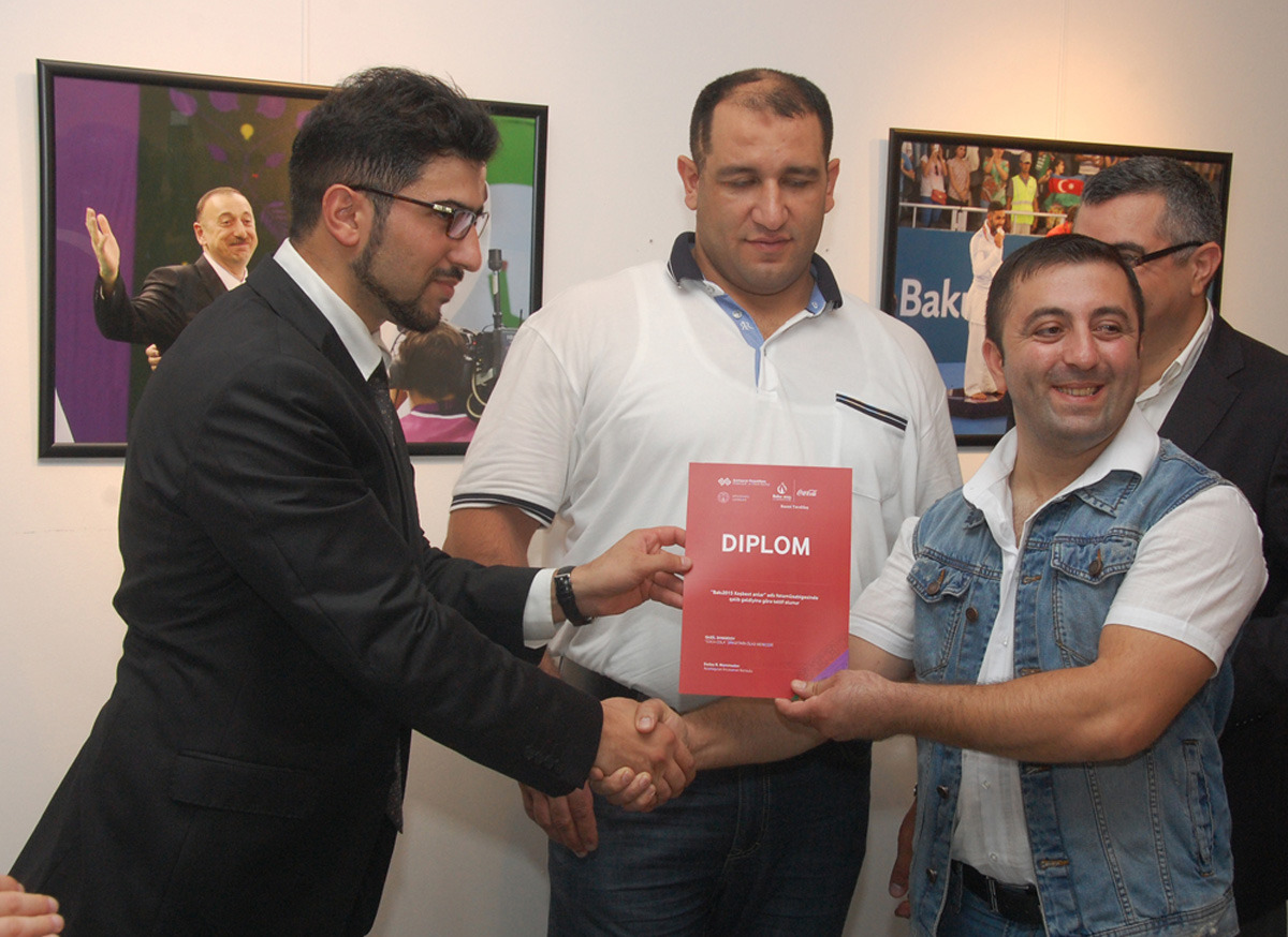 Счастливые мгновения Евроигр в Баку - победители (ФОТО)