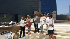 Сотрудник АМИ Trend одержал победу на соревновании по плаванию (ФОТО)