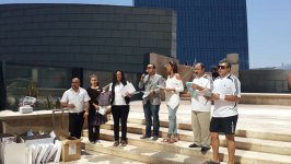 Сотрудник АМИ Trend одержал победу на соревновании по плаванию (ФОТО)