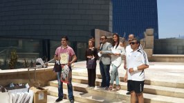 Сотрудник АМИ Trend одержал победу на соревновании по плаванию (ФОТО)