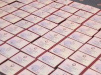 Вручены награды представителям СМИ, награжденным по распоряжению Президента Ильхама Алиева (ФОТО)