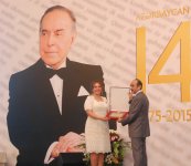 Вручены награды представителям СМИ, награжденным по распоряжению Президента Ильхама Алиева (ФОТО)