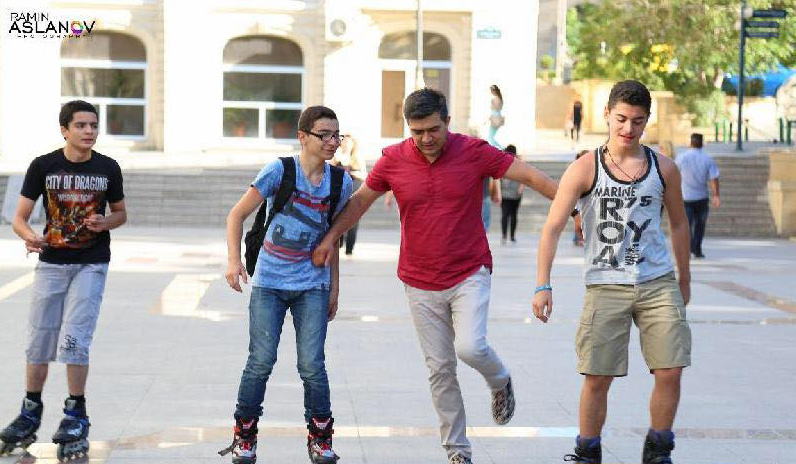 Абдул Халид снимает клип "Однажды в Баку" (ФОТО, АУДИО)