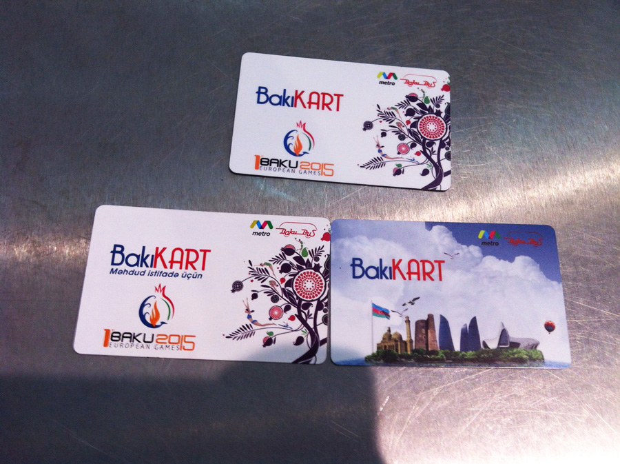 В Баку по единой карте можно ездить на метро и в автобусе