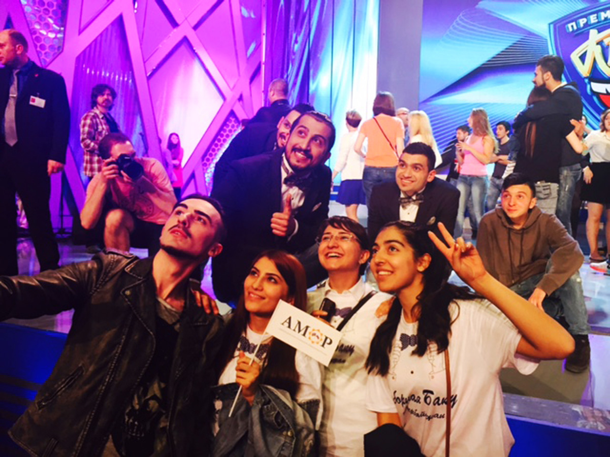 "Сборная Баку" - блистательный эфир на российском Первом канале (ВИДЕО, ФОТО)