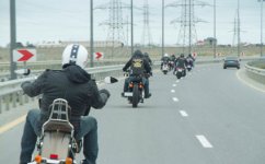 Стартовал очередной мотопробег азербайджанских байкеров