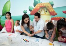 По инициативе Фонда Гейдара Алиева организовано очередное веселье для детей (ФОТО)