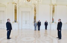 Президент Азербайджана принял верительные грамоты посла Беларуси
