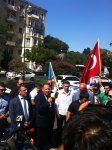 В Азербайджане прошла акция в поддержку Турции  (ФОТО)