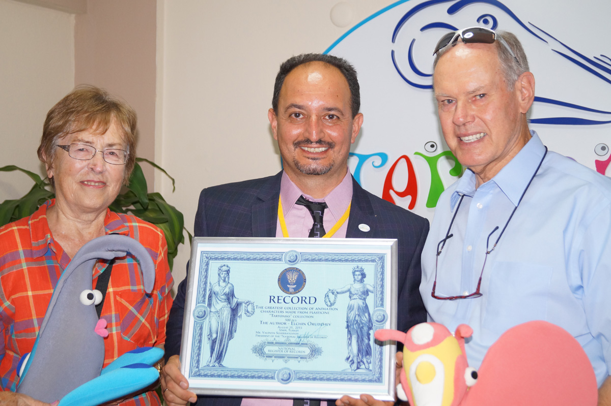 Азербайджанец установил рекорд Украины и получил награду в Турции (ФОТО)