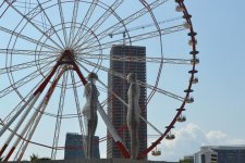 В Батуми открылась восстановленная скульптура "Али и Нино" (ФОТО)