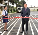 Президент Азербайджана ознакомился с условиями в бакинской средней школе после реконструкции (ФОТО)