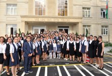 Президент Азербайджана ознакомился с условиями в бакинской средней школе после реконструкции (ФОТО)