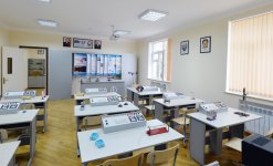 Президент Азербайджана ознакомился с условиями в бакинской средней школе после реконструкции (ФОТО)