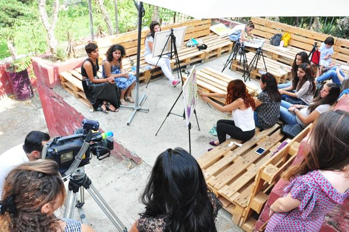 Шашлыки и ароматный чай – под открытым небом Баку (ФОТО)