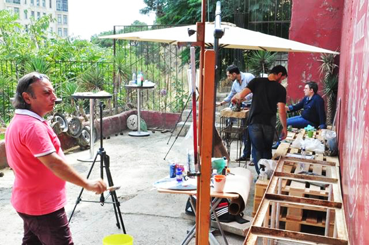 Шашлыки и ароматный чай – под открытым небом Баку (ФОТО)