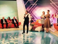 Гости из Москвы на передаче Ламии Алекпергызы, посвященной Дню национальной музыки (ФОТО)