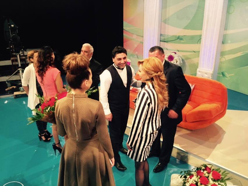 Гости из Москвы на передаче Ламии Алекпергызы, посвященной Дню национальной музыки (ФОТО)