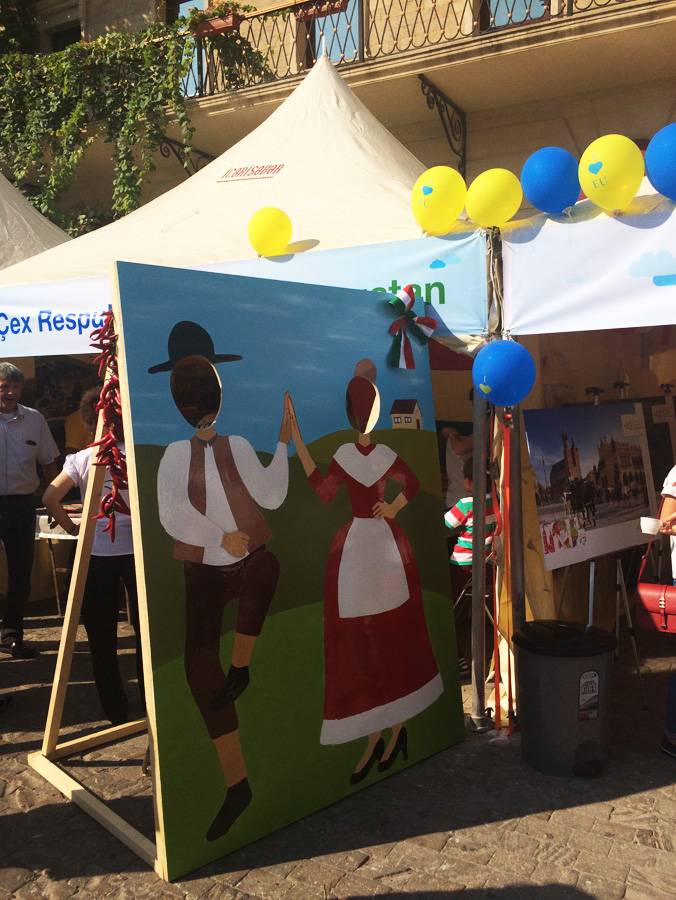 В Баку открылся "Европейский городок" (ФОТО)