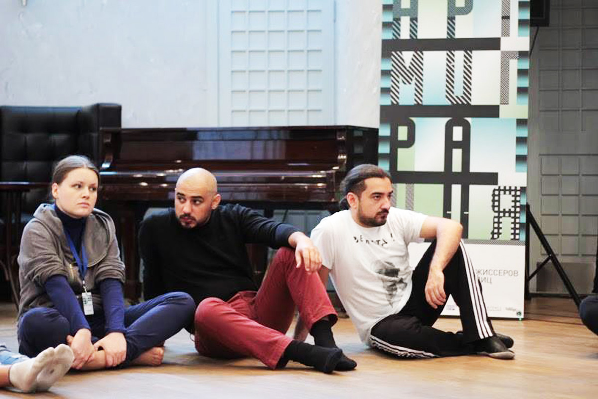 "Артмиграция 2015" в Москве с участием азербайджанских актеров (ФОТО)