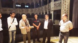 Российский театральный художник провел мастер-класс в Баку (ФОТО)