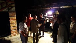 Российский театральный художник провел мастер-класс в Баку (ФОТО)