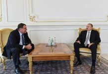 Президент Азербайджана принял верительные грамоты посла Венгрии (ФОТО)