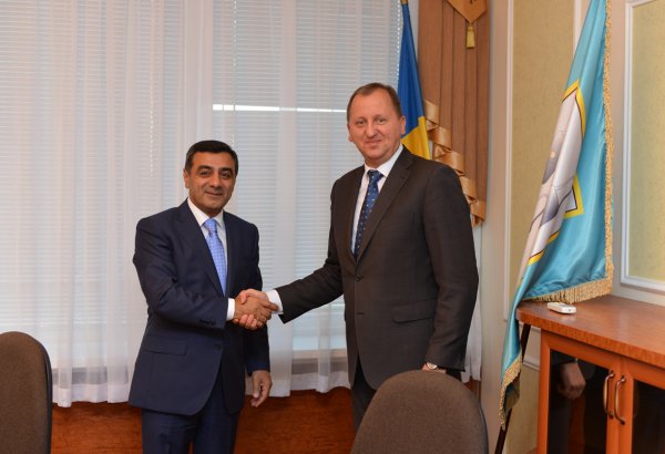 Председатель МА "Азербайджан-Украина" встретился с мэром города Сумы (ФОТО)
