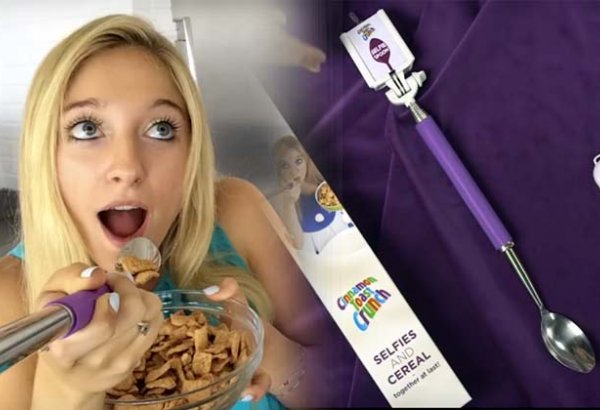 Как снимать селфи с ложкой (ФОТО)