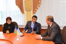 Председатель МА "Азербайджан-Украина" встретился с мэром города Сумы (ФОТО)