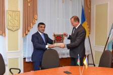 Председатель МА "Азербайджан-Украина" встретился с мэром города Сумы (ФОТО)