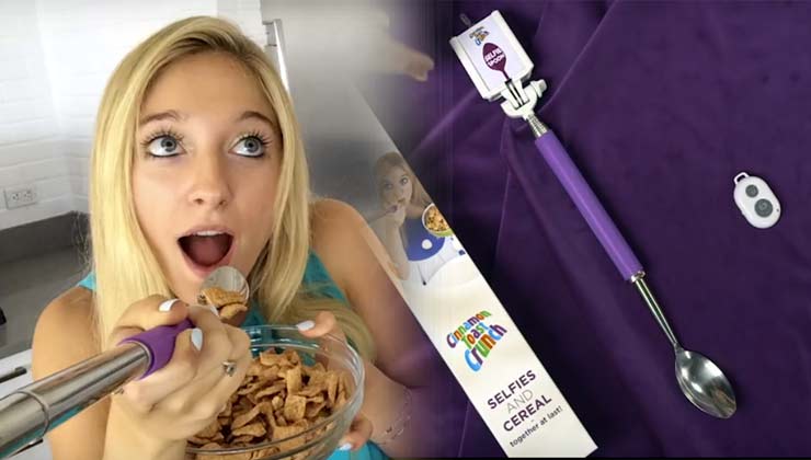 Как снимать селфи с ложкой (ФОТО)