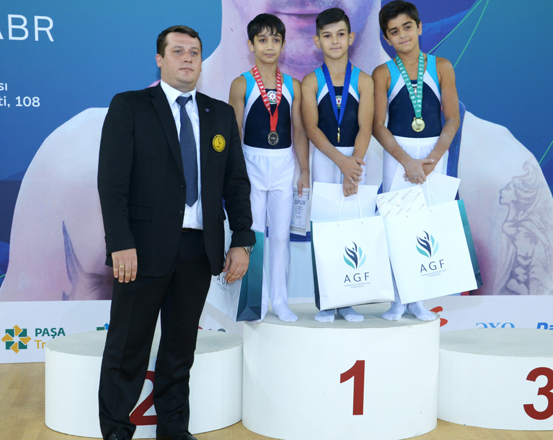 Завершился первый день соревнований 22-го чемпионата Баку по спортивной гимнастике