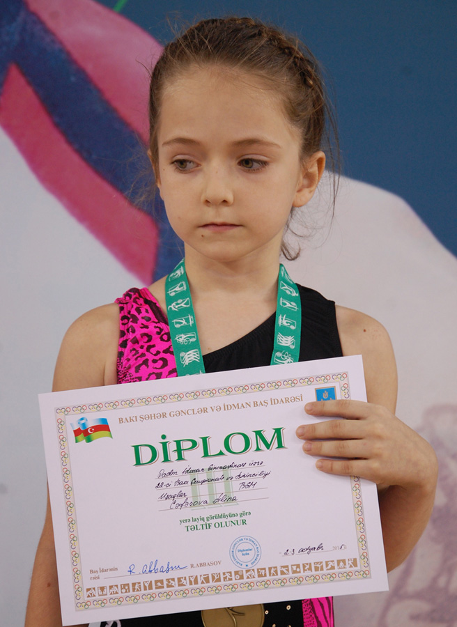 Завершился первый день соревнований 22-го чемпионата Баку по спортивной гимнастике