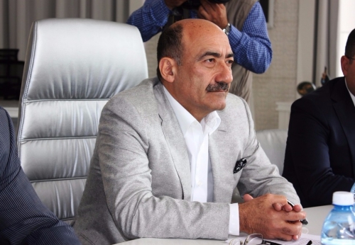 Абульфас Гараев встретился с известным российским телеведущим Алексеем Пимановым (ФОТО)