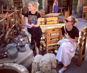 Звезды российского кино прогулялись по Баку (ФОТО)