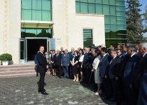 Президент Ильхам Алиев: Мы проводим в Азербайджане такую политику, чтобы защитить себя от всех возможных рисков (ФОТО)