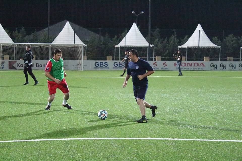 ФК "Зиря" провел праздничный футбольный вечер с журналистами (ФОТО)