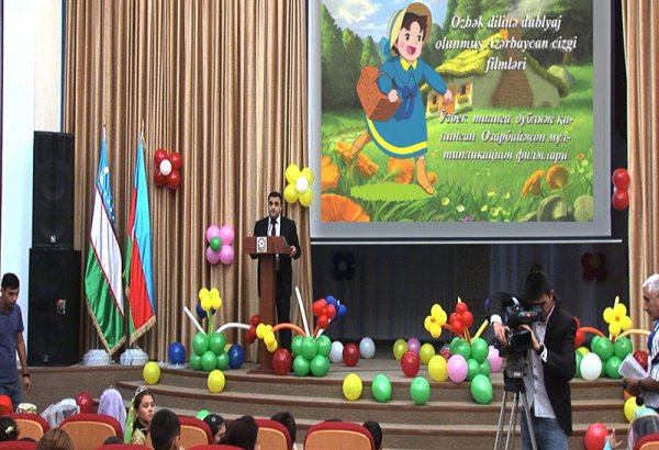 В Узбекистане прошла презентация азербайджанских мультфильмов (ФОТО)
