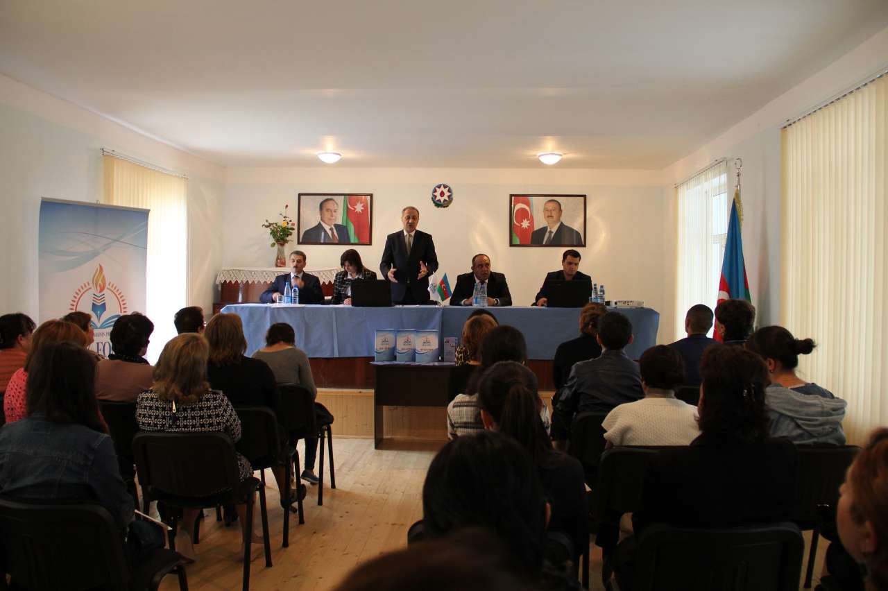 В Гахском и Огузском районах Азербайджана открылись Дома знаний (ФОТО)