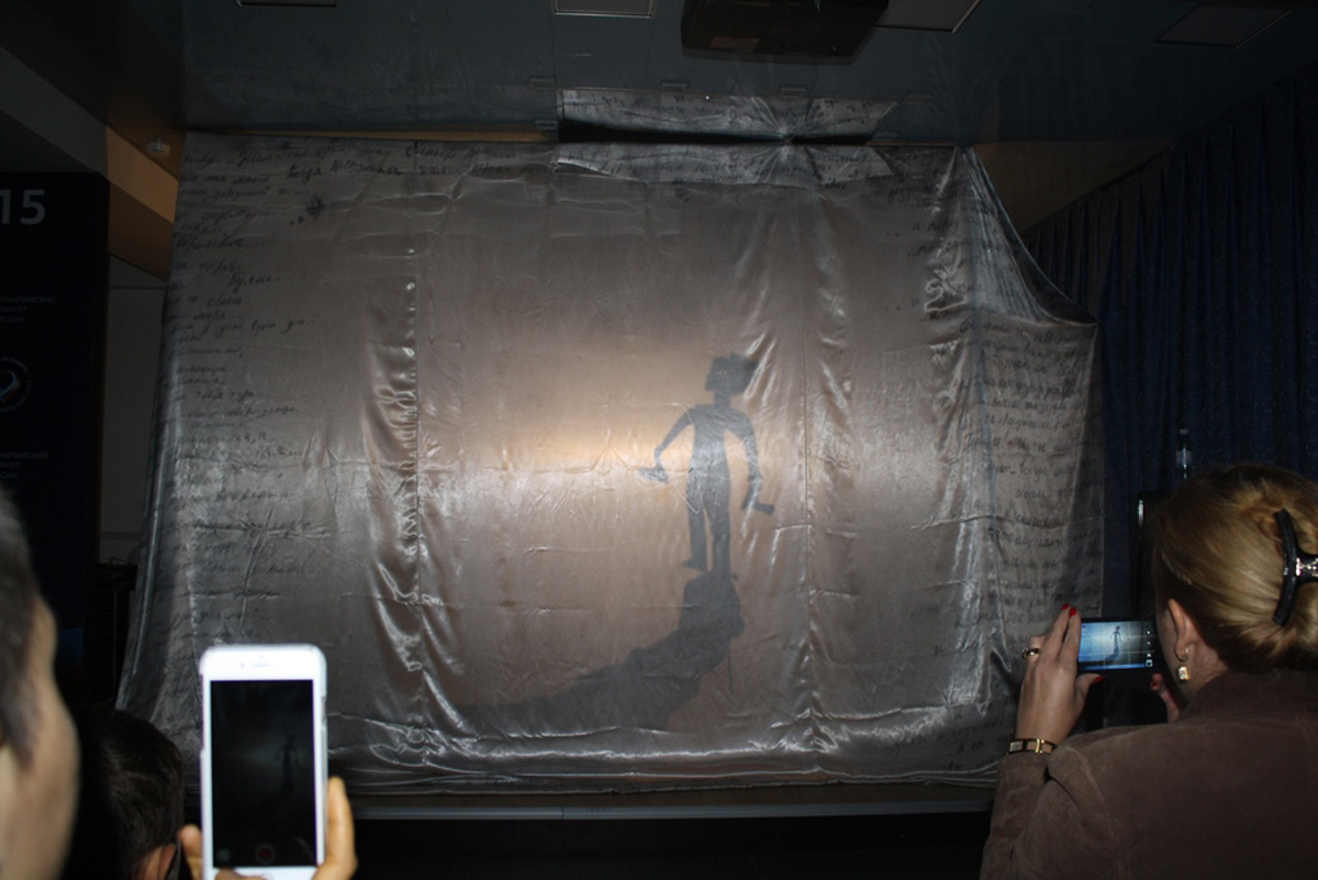 Театр теней: мастер-класс московских артистов в Баку (ФОТО)