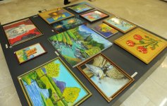 Талантливые инвалиды организовали в Баку выставку "Мой мир" (ФОТО)