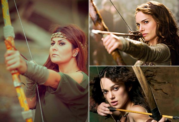 Азербайджанская Umman, Кира Найтли и Натали Портман – лук и стрелы (ВИДЕО,ФОТО)