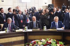 Президент Азербайджана принимает участие в заседании Совета глав государств СНГ в Казахстане (ФОТО)