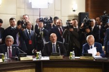 Президент Азербайджана принимает участие в заседании Совета глав государств СНГ в Казахстане (ФОТО)